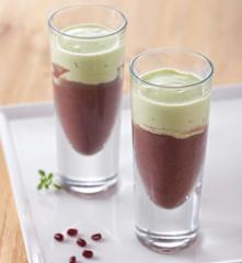 紅豆抹茶奶