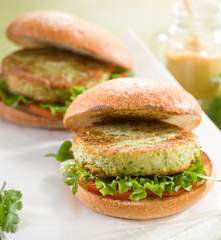 Hamburguesas de bacalao