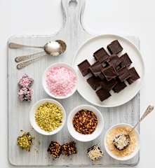 DIY chocolate truffles