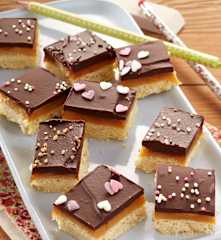 Bouchées caramel-chocolat