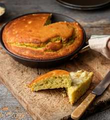 Jalapeño Cornbread with Maple Butter