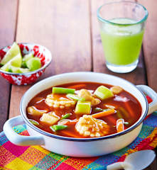 Mole de olla vegetariano