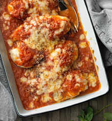 Στήθη κοτόπουλου pizzaiola