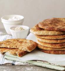 Pains de seigle plat