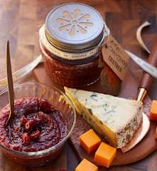 Apfel-Cranberry-Chutney