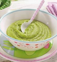 Zuckerschoten-Kartoffel-Brei mit Hirse (als vegetarische Alternative)