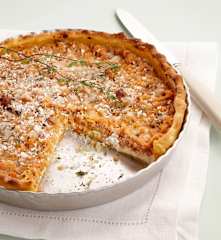 Tarte au thon et à la tomate