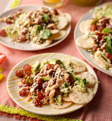 Tuna Poke Nachos