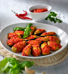 Mejillones rellenos al estilo de Puglia