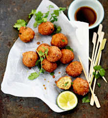 Croquettes de poisson à la thaïe