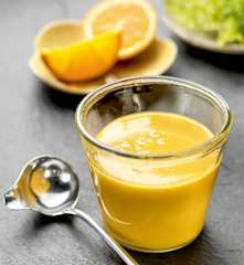 Orange curry dressing