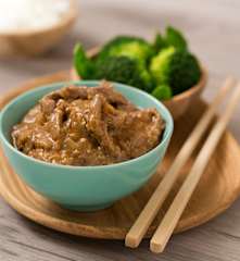 Mongolian lamb hot pot