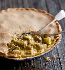 Chicken and Pear Pie