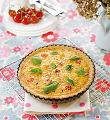 Tomato and Vegetable Quiche