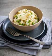 Risoto de alcachofra