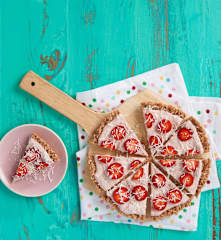 Rice Crispy Treat Pizza