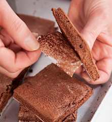 Genoise de chocolate