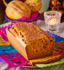 Panqué de calabaza sin gluten