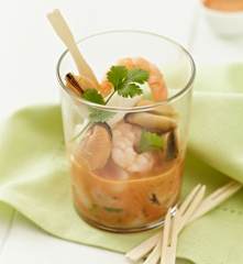 Exotische Cocktailsauce mit Frutti di Mare