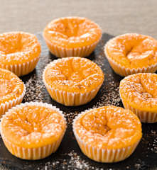 Queijadas de cenoura