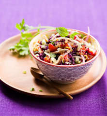 Salade de crudités à la thaïe