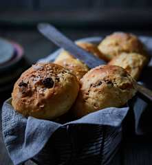 Skyr-Möhren-Brötchen