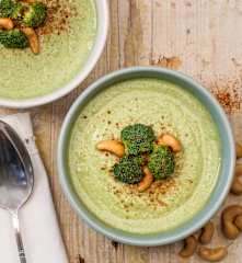 Velouté froid brocoli-avocat