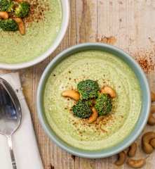 Vellutata di broccoli raw