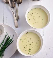 Crema de patata y puerro