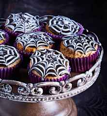 Cupcakes tela de araña