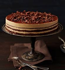 Tourte au chocolat-moka