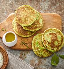 Blinis aux courgettes sans gluten