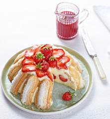 Charlotte aux fraises