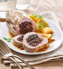 Filet mignon aux pruneaux