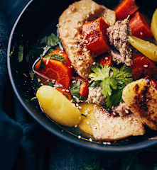 Tajine de veau aux coings