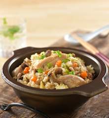 日式雞肉野菇炊飯