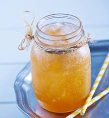 Agua de melón con clorofila