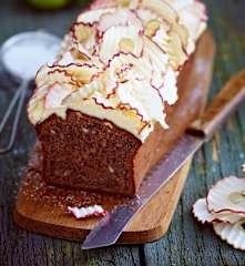 Applebread mit Frischkäsetopping