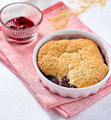 Cobbler à la cerise