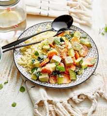 Curry de légumes à la semoule (sous-vide)