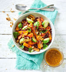 Winterlicher Quinoasalat