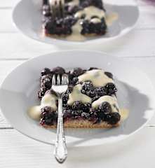 Heidelbeerkuchen vom Blech