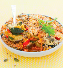 Crumble aux légumes du soleil