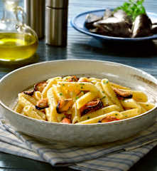 Penne mit Miesmuscheln