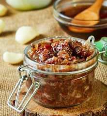 Mermelada de cebolla y tocino