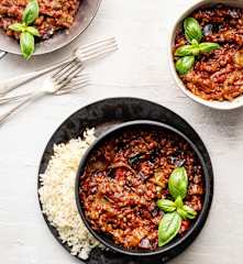 Pikantna potrawka z bakłażana