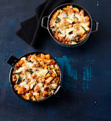 Gemüse-Nudel-Auflauf