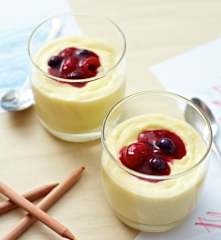 Sahne-Grießpudding