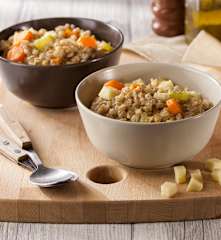 Farrotto integrale alle verdure