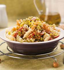 Makaron jesienny z papryką i kurczakiem